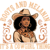 Western Country Afro Women