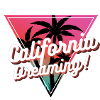 California Dreaming Palm Sunset