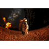 Astronaut on Destroyed Earth