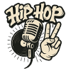 Hip Hop Mikrofon Premium Design