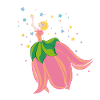 Fairytale fairy costume design