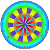 Dartboard Rainbow