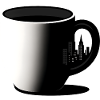 City Skyline Night Mug