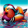 Mandarin duck