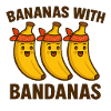 Bananas with bandanas