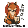 Japanese Serene Fox Kintsugi Tatsujin Expert