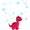 Bath Dino Baby Bronto