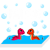 Bathing Dinos