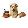 Akita Baking Cake Cookies
