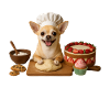 Chihuahua Pâtisserie Biscuits