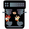 FUNNY CHICKENS COFFEE MAKER COFFEE