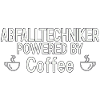 Abfalltechniker Powered By Coffee