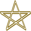 Pentacle Line Art Symbol