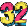 32 Number Comic