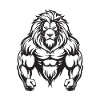 Muscles Lion