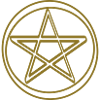 Pentacle Line Art Symbol 2