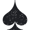 Card Suit Spades Symbol Grunge Texture