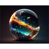 Galactic Universe Globe