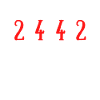 Equation maths humor 2*4= 4*2