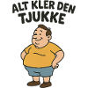 Everything suits the fat one