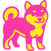 Shiba Dog Pop Art