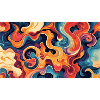 Vibrant Fluid Abstract Artwork
