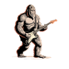 Bigfoot E-Gitarre