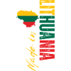 Made in Lithuania, vertical design