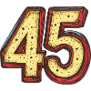 45 Number Comic
