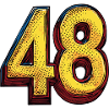 48 Zahl Comic