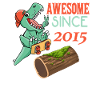 Dino Skater Birthday 2015
