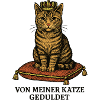 Katze geduldet – Fun Shirt