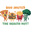 Whimsical Food Characters Illustration
