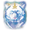 BLUE TIGER TRIBAL NATURE ÈSPRIT NATURE