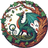 Enchanted Ivy Dragon