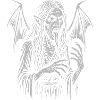 Strzyga - Slavic Demon Witch Illustration