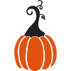Spooky Halloween Autumn Pumpkin