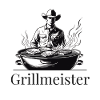 Western Grill Master Illustration
