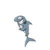 Humorous shark graphic with saying
