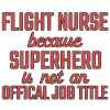 Flight Nurse Superhero Air Rescue