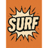 Surf Comic Explosion Design