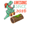 Dino Skater Birthday 2016