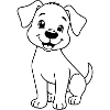 Minimalistic Puppy