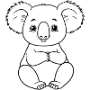 Minimalistic Koala