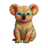 Koala scintillant