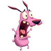 Playful Cartoon Dog Motif