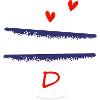 Letter D Breton bowls