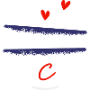 Letter c Breton bowls