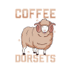 Kaffee und Dorset-Fleischschaf