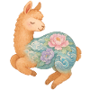 Yakuza Llama – Cute Pastel Tattoo Art